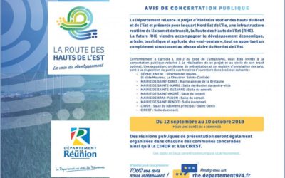 Route des Hauts de l’Est : concertation du 12 Septembre au 10 Octobre