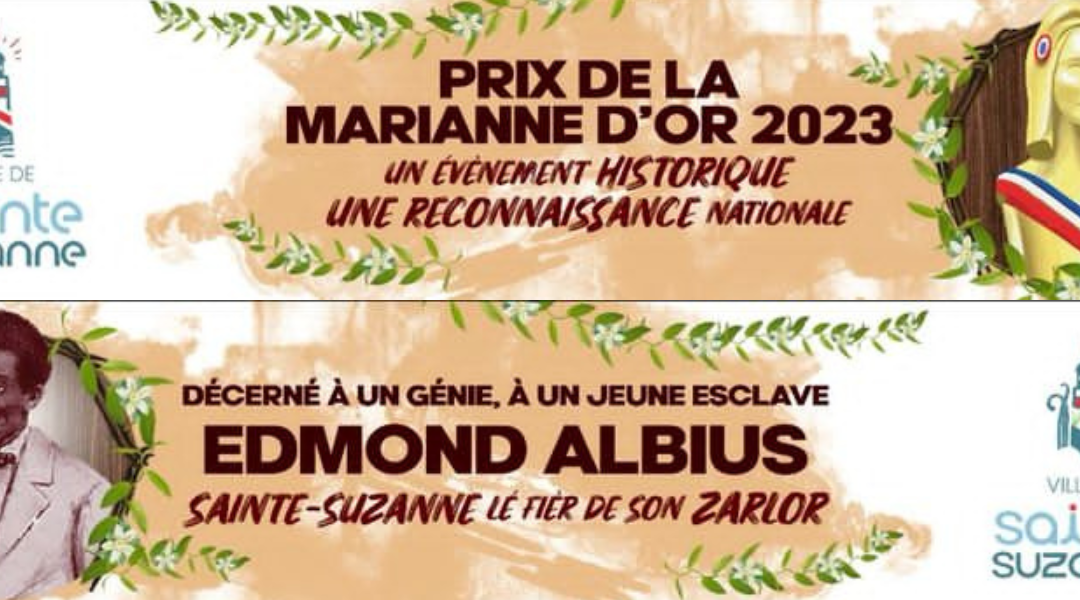 Marianne d’Or 2023 : Sainte-Suzanne lauréate, l’unique ville d’outre-mer récompensée pour son travail de mémoire !