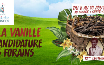 Ouverture des candidatures – 12ᵉ édition de la Fête de la Vanille