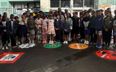 Retour en images de l’inauguration du jeu au sol Prév’oie