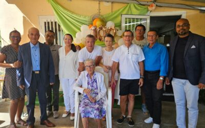Une centenaire à l’honneur ! Joyeux anniversaire à Madame Henriette PIFFARELY