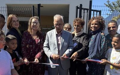 Inauguration de la Maison des Projets de Quartier-Français à Sainte-Suzanne.