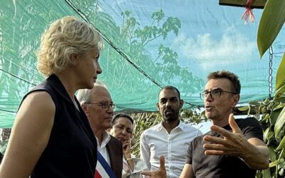 Visite de la ministre du tourisme à la Vanilleraie