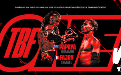 TBF ONE VI – Le grand gala de Muay Thaï revient à Sainte-Suzanne !🥊